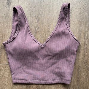 Buffbunny Royal Material Girl Ribbed Crop